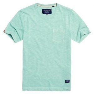 Superdry Taskullinen Originals T-paita Vihreä