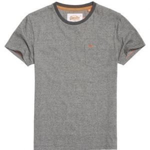 Superdry Texture Pocket T-paita Harmaa