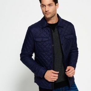 Superdry Tikattu Fuji Diamond Paitatakki Laivastonsininen
