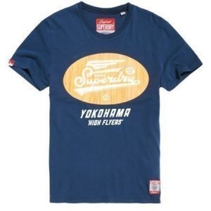 Superdry Tin Tab T-paita Sininen