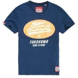 Superdry Tin Tab T-paita Sininen