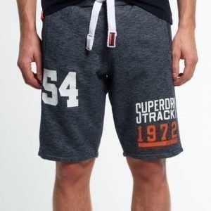 Superdry Trackster Collegeshortsit Laivastonsininen