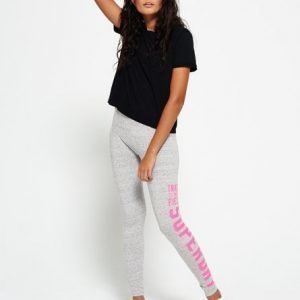 Superdry Trackster Legginsit Harmaa