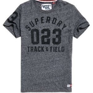 Superdry Trackster T-paita Harmaa