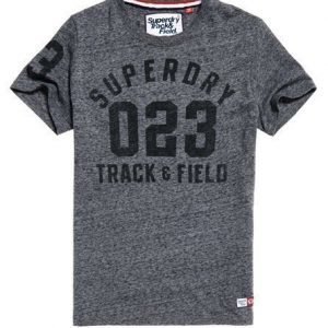 Superdry Trackster T-paita Harmaa