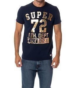 Superdry Trackster Trophy Tee Nautical Navy