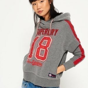 Superdry Tri League Slouch Huppari Harmaa