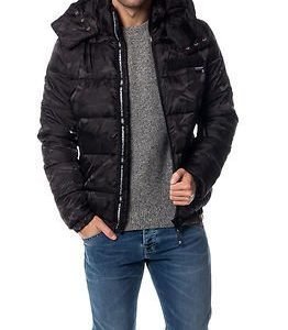 Superdry Tri Racing Camo Puffer Black Camo