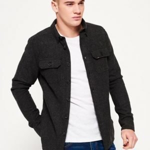 Superdry Ultimate Tweed Kauluspaita Ruskea