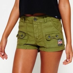 Superdry Utility Hot Shortsit Vihreä