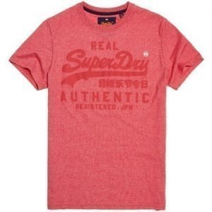 Superdry Vintage Authentic Duo T-paita Punainen