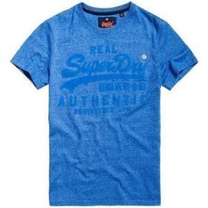 Superdry Vintage Authentic Duo T-paita Sininen