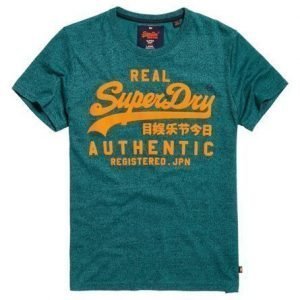 Superdry Vintage Authentic Grit T-paita Vihreä