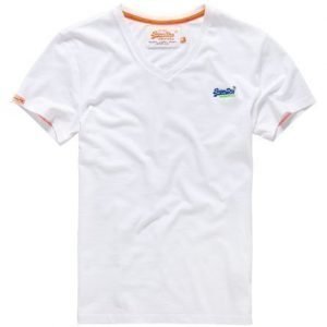 Superdry Vintage Embroidered T-paita Valkoinen