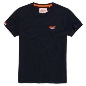Superdry Vintage Embroidery T-paita Laivastonsininen