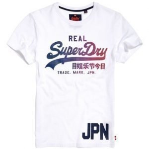 Superdry Vintage Logo 1st T-paita Valkoinen