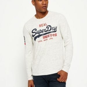 Superdry Vintage Logo Duo T-paita Harmaa