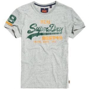 Superdry Vintage Logo Duo T-paita Harmaa