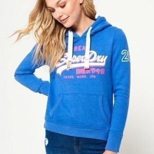 Superdry Vintage Logo Huppari Sininen