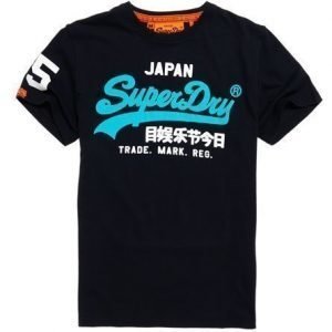 Superdry Vintage Logo T-paita Laivastonsininen