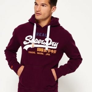 Superdry Vintage Logo Tri Colour Huppari Purppura