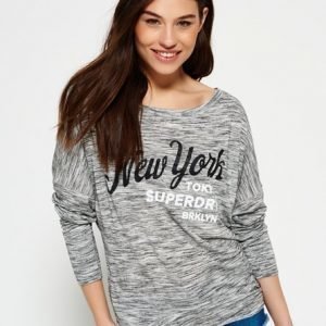 Superdry Väljä Maiden Pusero Harmaa