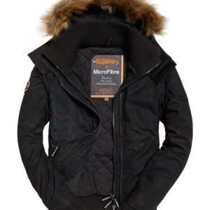 Superdry Windbomber Mikrokuitutakki Vihreä