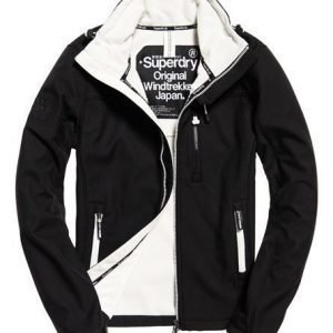 Superdry Windtrekker Takki Musta