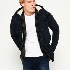 Superdry Winter Rookie Military Parkatakki Laivastonsininen