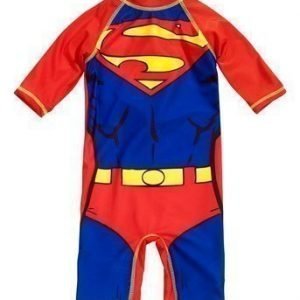 Superman UV- puku Punainen