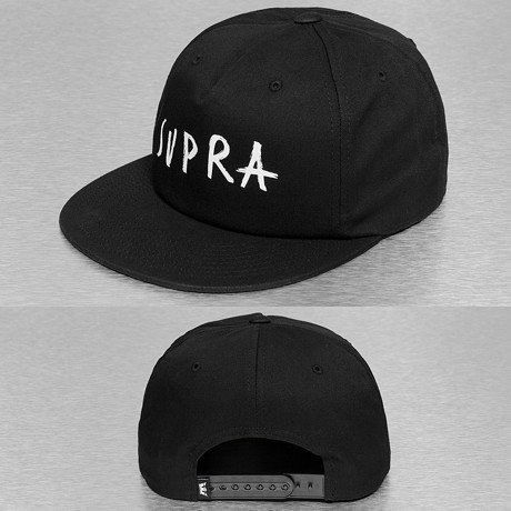 Supra Snapback Lippis Musta