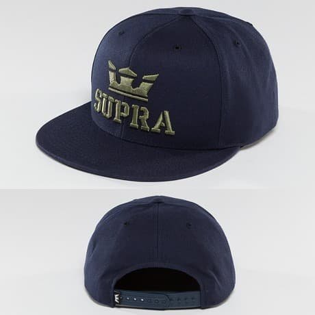 Supra Snapback Lippis Sininen