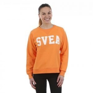 Svea Yara Crewneck Collegepaita Oranssi