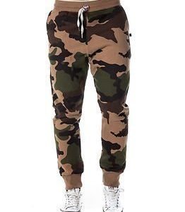 Sweet Pants Loose 82 Camo Print Beige