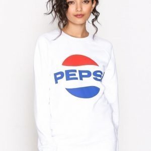 Sweet Sktbs Pepsi Crew Sweater Svetari White