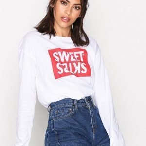 Sweet Sktbs Sweet Essence Long Sleeve Pusero Offwhite