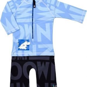 Swimpy UV-puku Muumi Blue/Black