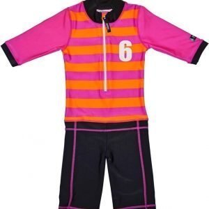 Swimpy UV-puku Sport Pink/Orange