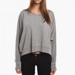 T by Alexander Wang Enzyme Washed Lightweight Sweatshirt