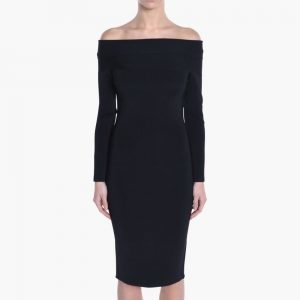 T by Alexander Wang Full Needke Knit Rayon Dress