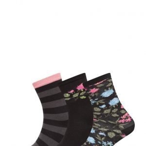 TOPECO Ladies Sock 3-Pack nilkkasukat