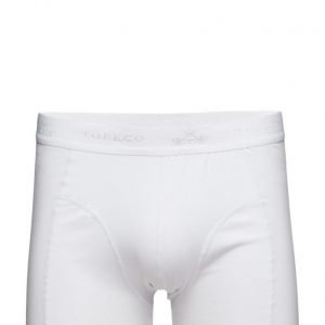 TOPECO Mens Regular Boxer. Solid. White bokserit