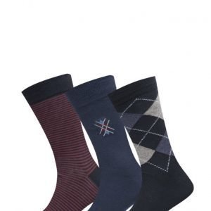 TOPECO Men´S Socks 3-Pack nilkkasukat