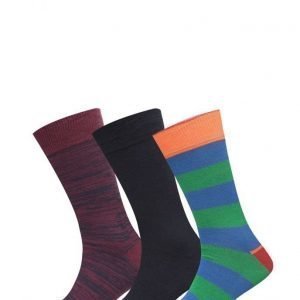 TOPECO Men´S Socks 3-Pack nilkkasukat