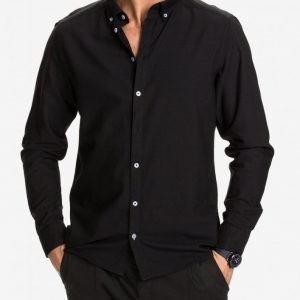 Tailored By Solid London Shirt Kauluspaita Black