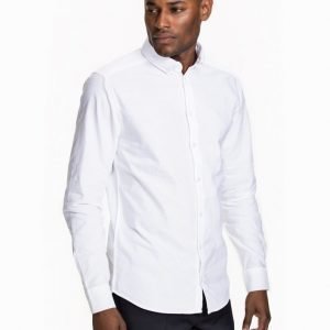 Tailored By Solid London Shirt Kauluspaita White