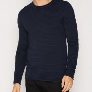 Tailored By Solid Shefford Knit Pusero Insignia Blue