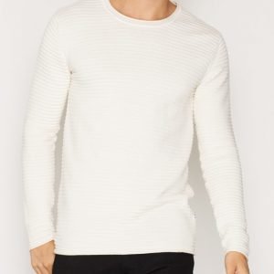 Tailored By Solid Shefford Knit Pusero Whisper White