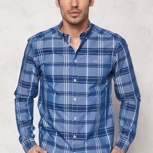 Tailored & Original Fullham Check Shirt 1741 Dark Blue