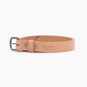 Tanner Goods Classic Belt Stainless